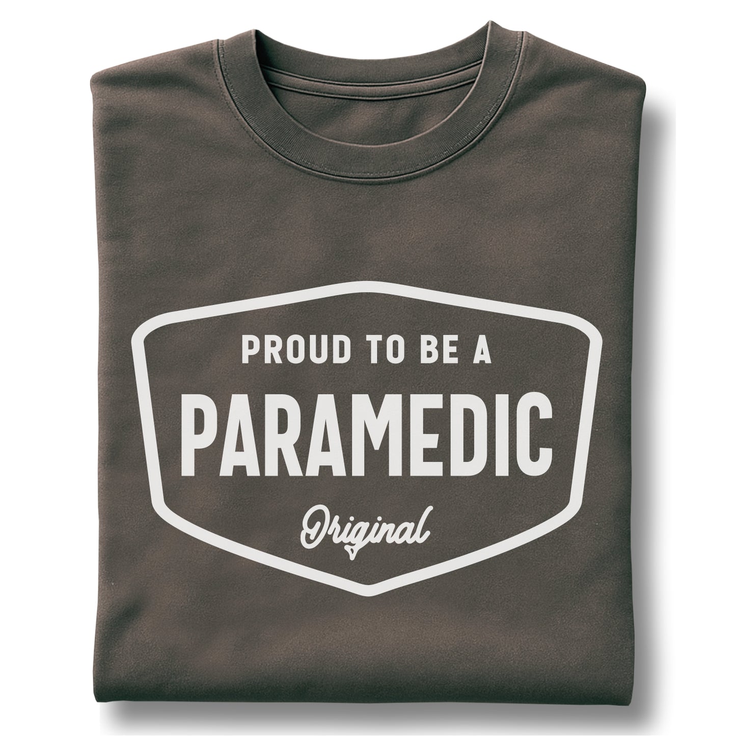 Proud to Be a Paramedic - Customizable unisex garment-dyed heavyweight t-shirt