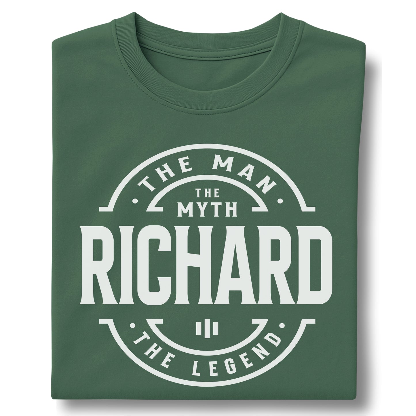 Richard The Man. The Myth. The Legend Customizable Unisex garment-dyed heavyweight t-shirt