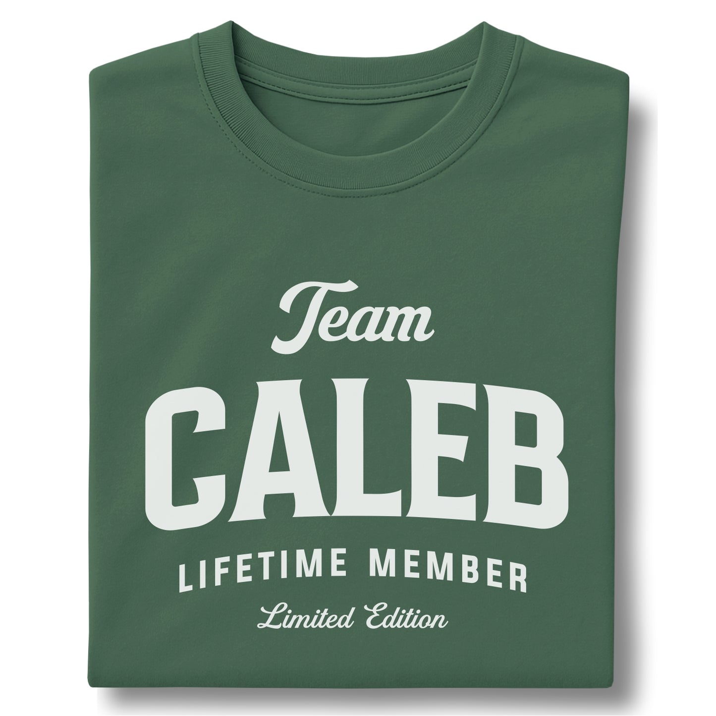 Team Caleb Lifetime Member Customizable Unisex garment-dyed heavyweight t-shirt