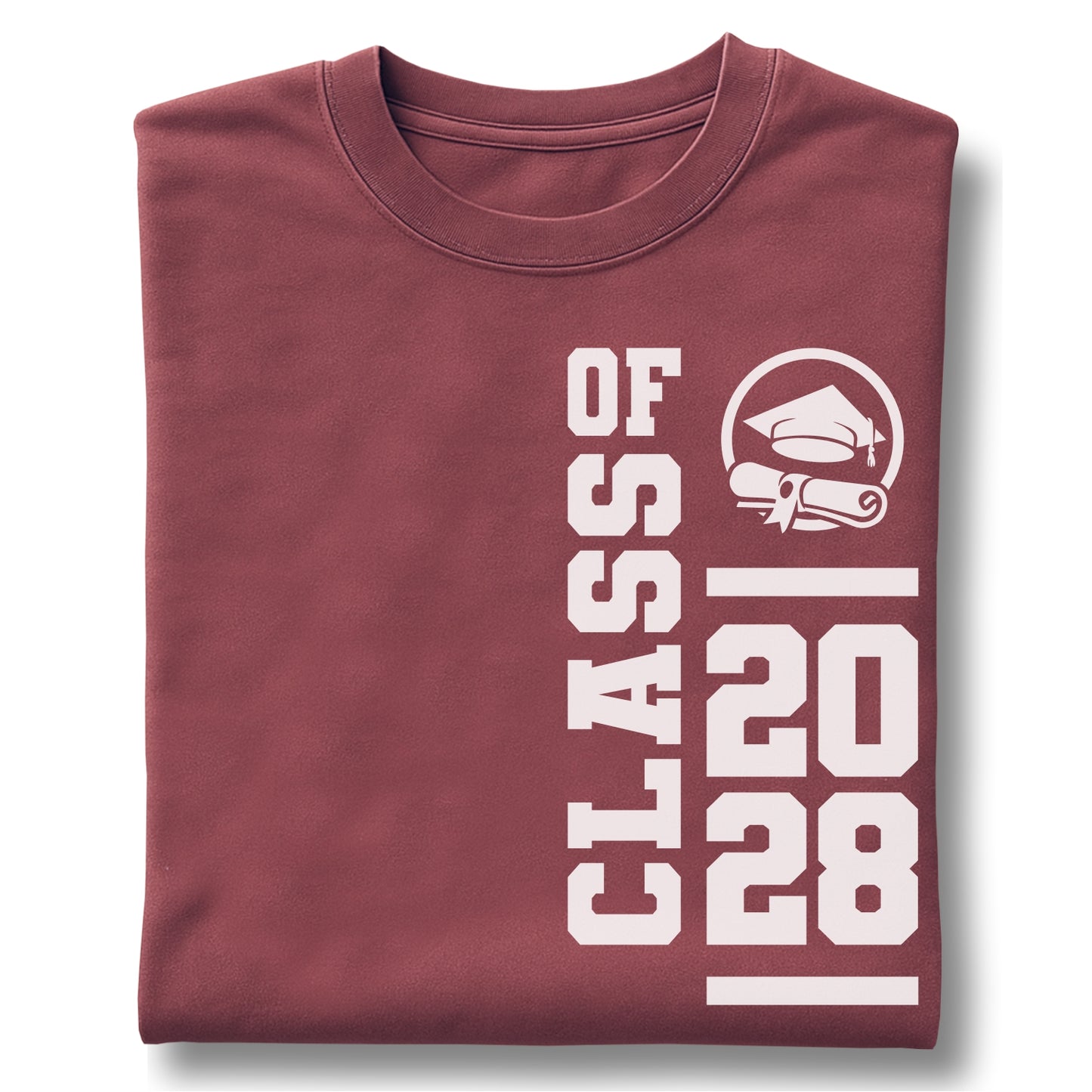 Class Of 2028 Graduation – Customizable Unisex garment-dyed heavyweight t-shirt