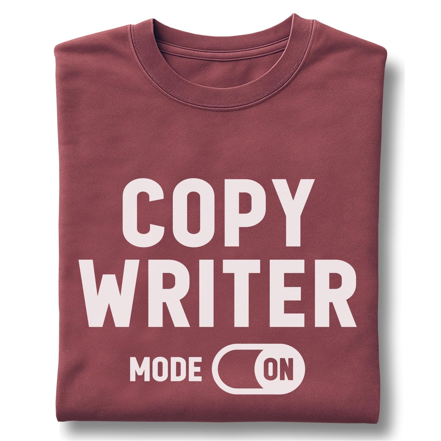 Copywriter Mode: On – Customizable unisex garment-dyed heavyweight t-shirt
