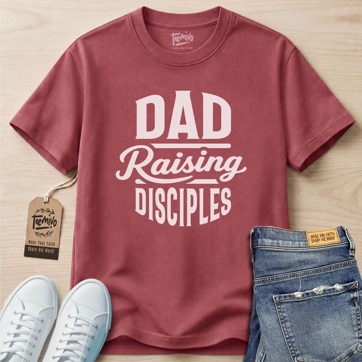 Dad Raising Disciples T-Shirt
