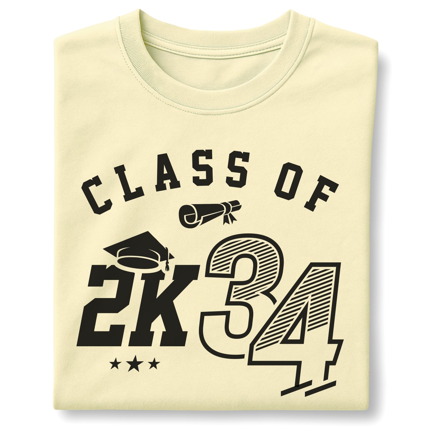 Class Of 2034 Graduation – Personalized Unisex garment-dyed heavyweight t-shirt