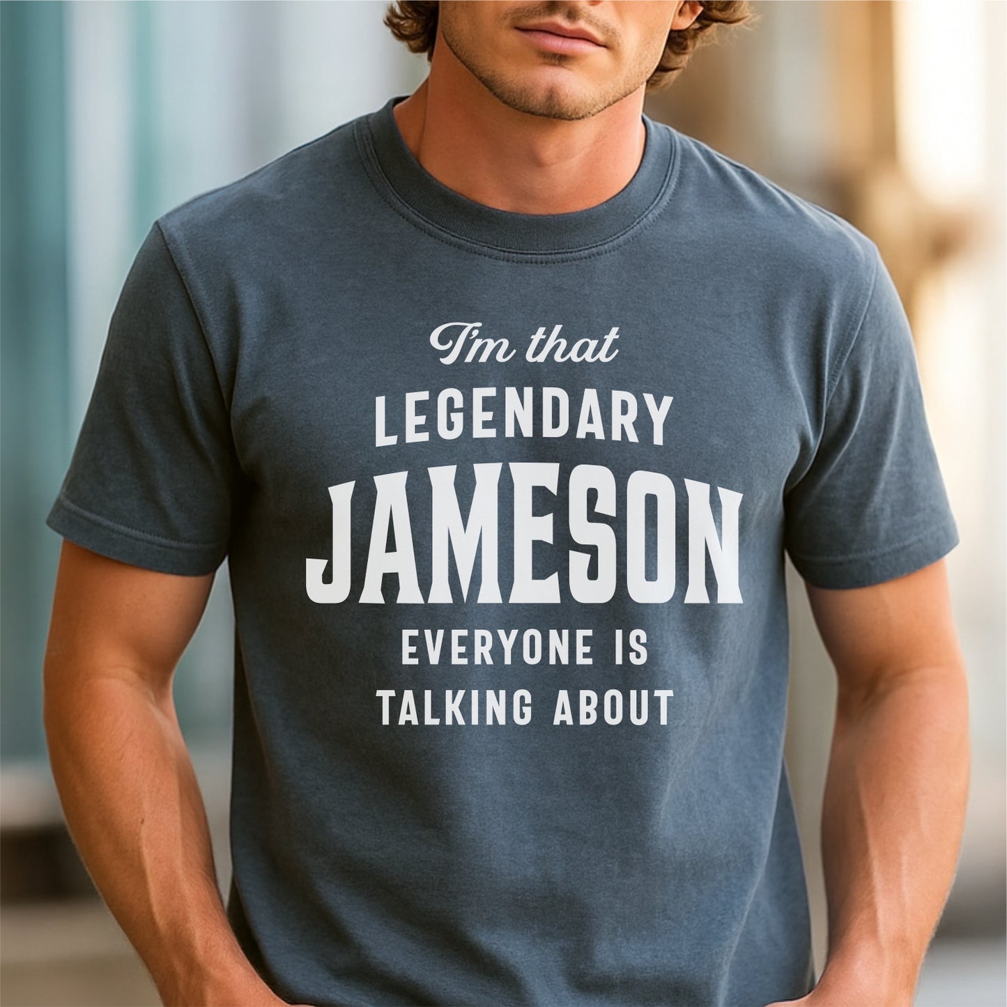 Legendary Jameson Everyone's Talking About Customizable Unisex garment-dyed heavyweight t-shirt