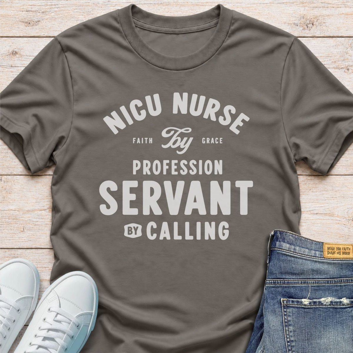 NICU Nurse Servant T-Shirt
