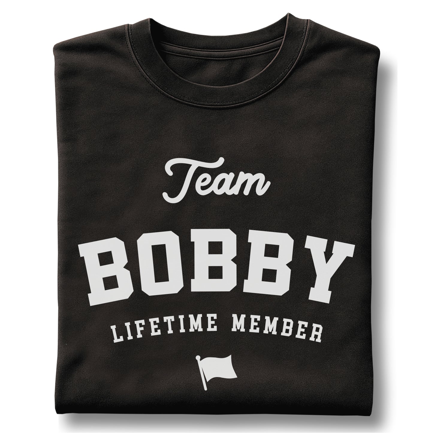 Team Bobby Lifetime Member Customizable Unisex garment-dyed heavyweight t-shirt