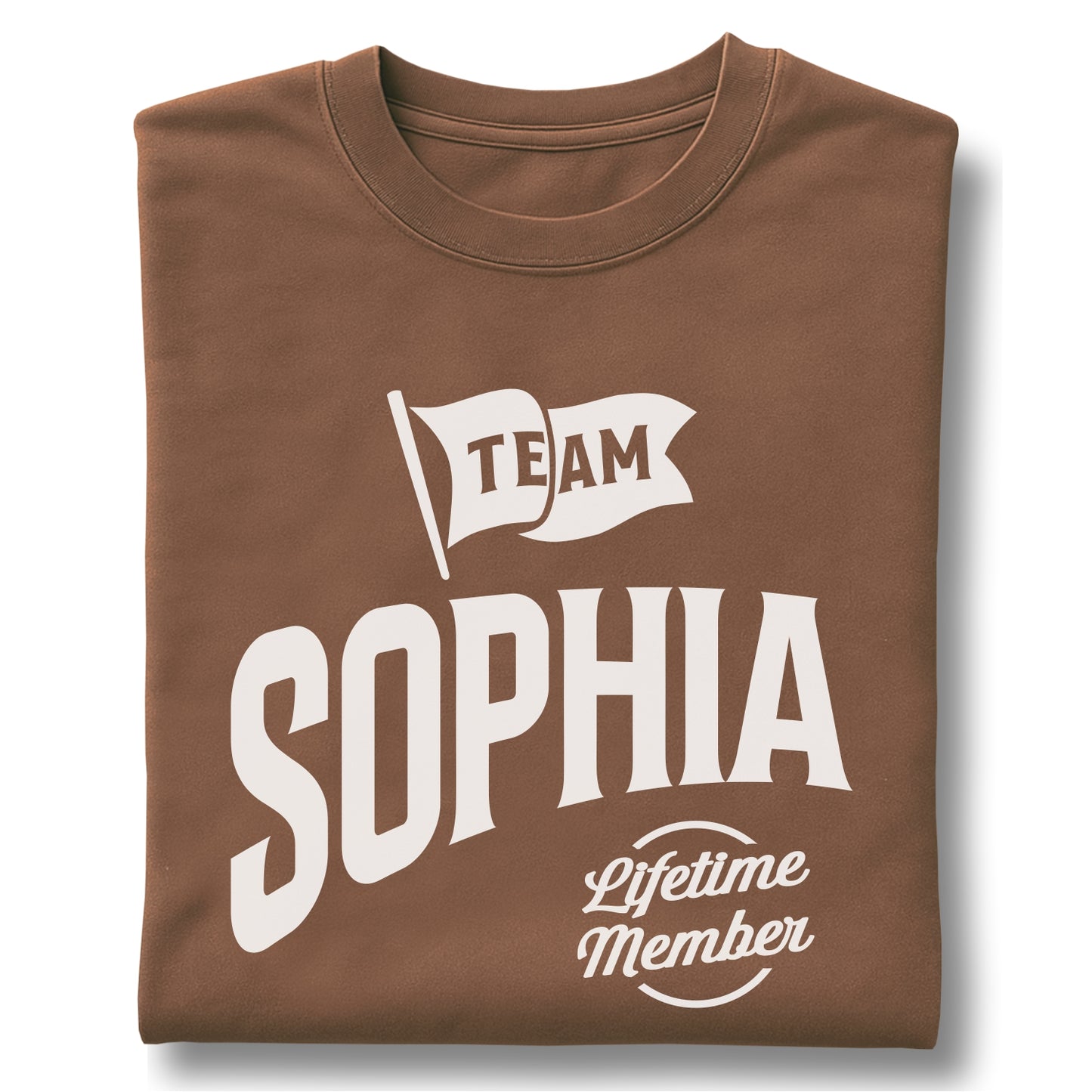 Team Sophia Lifetime Member Customizable Unisex garment-dyed heavyweight t-shirt