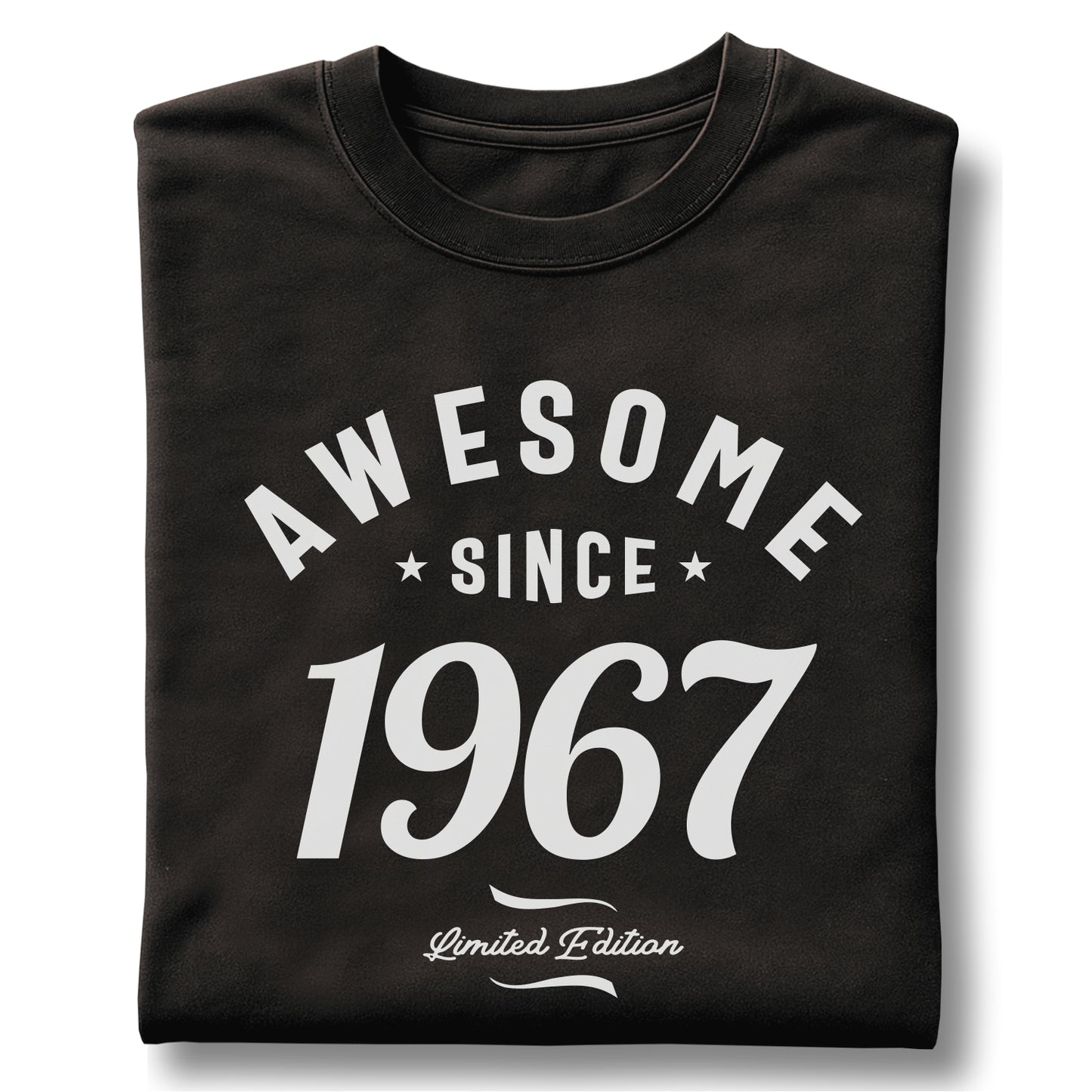 Awesome Since 1967 Limited Edition - Customizable Unisex garment-dyed heavyweight t-shirt