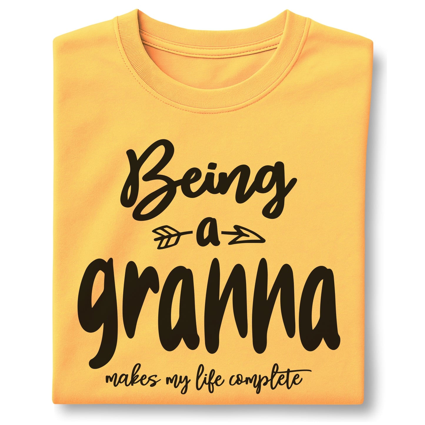 Being a Granna - Make my life complete customizable Unisex garment-dyed heavyweight t-shirt