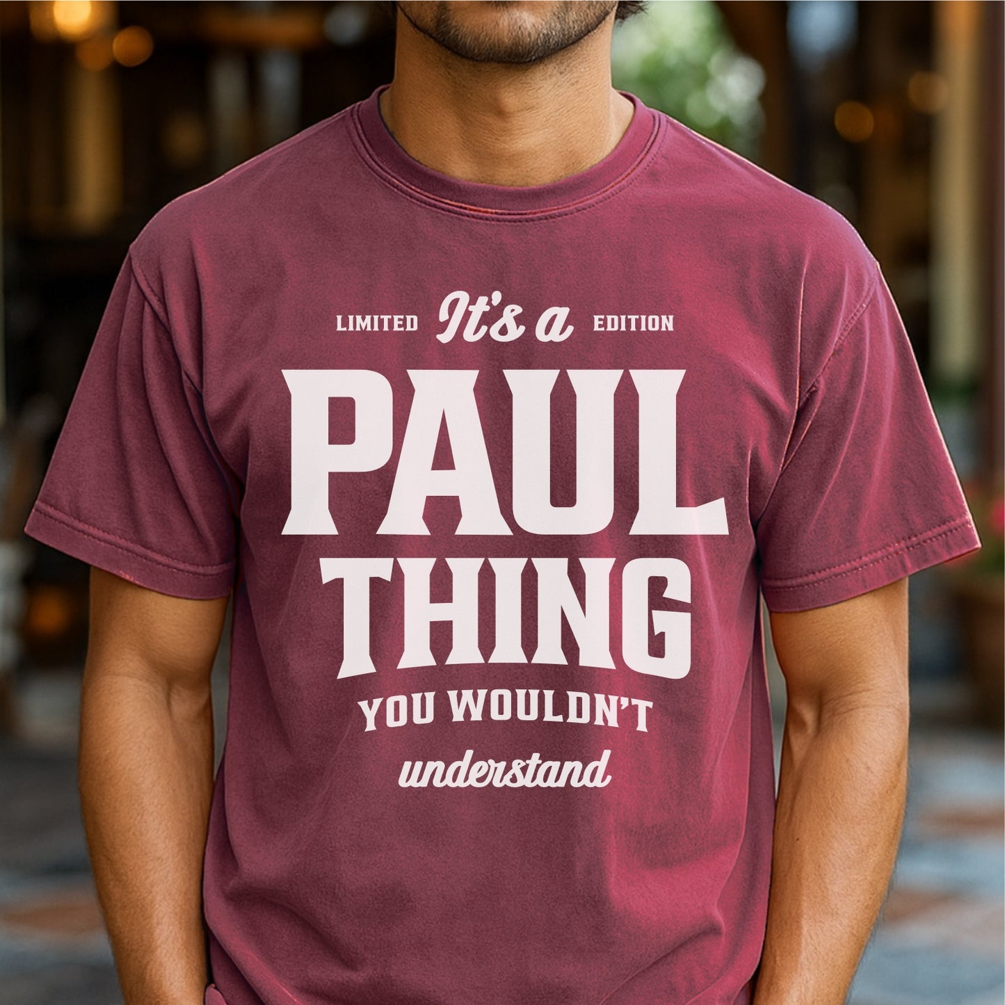 It’s a Paul Thing You Wouldn’t Understand Unisex garment-dyed heavyweight t-shirt