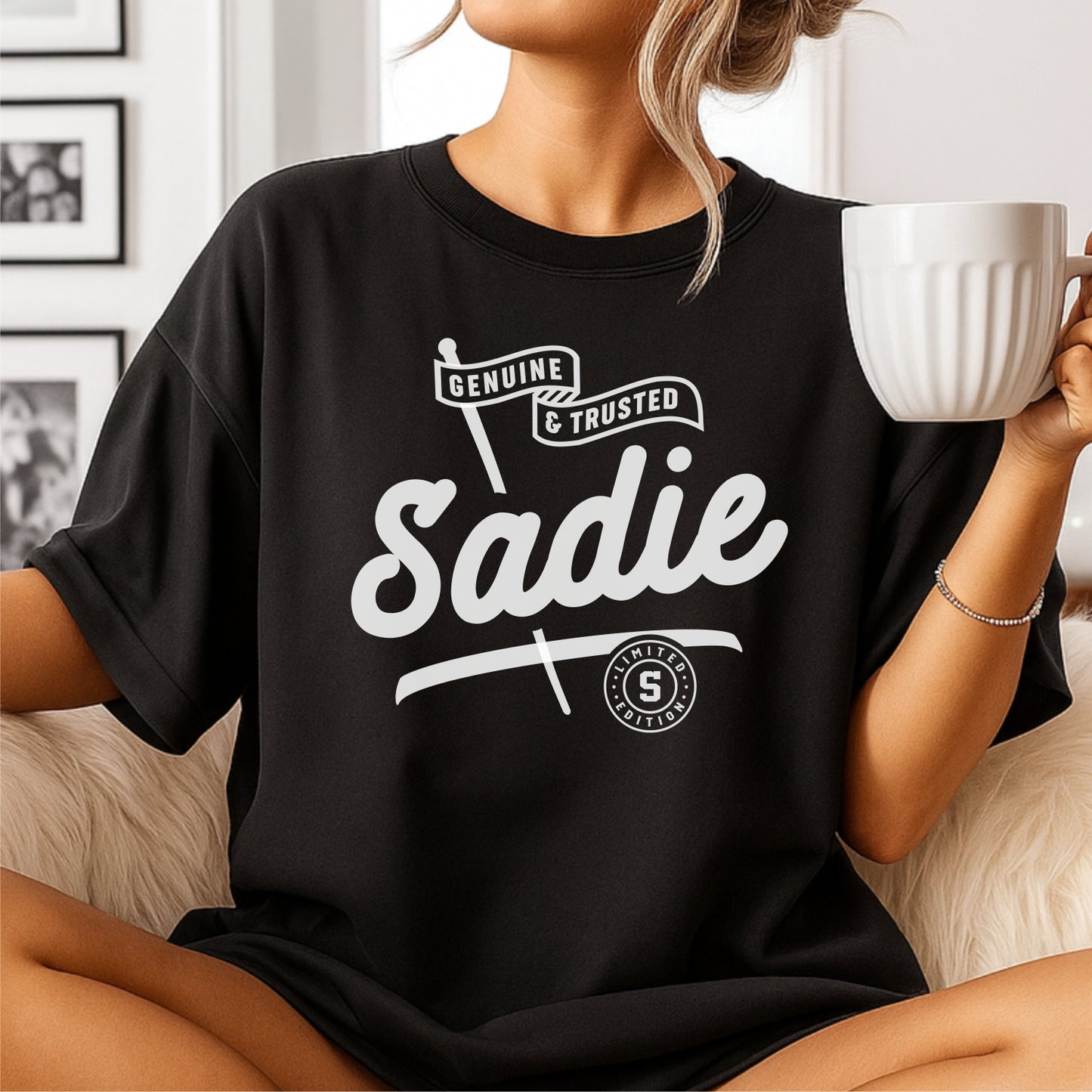 Sadie - Genuine and Trusted Customizable Unisex garment-dyed heavyweight t-shirt