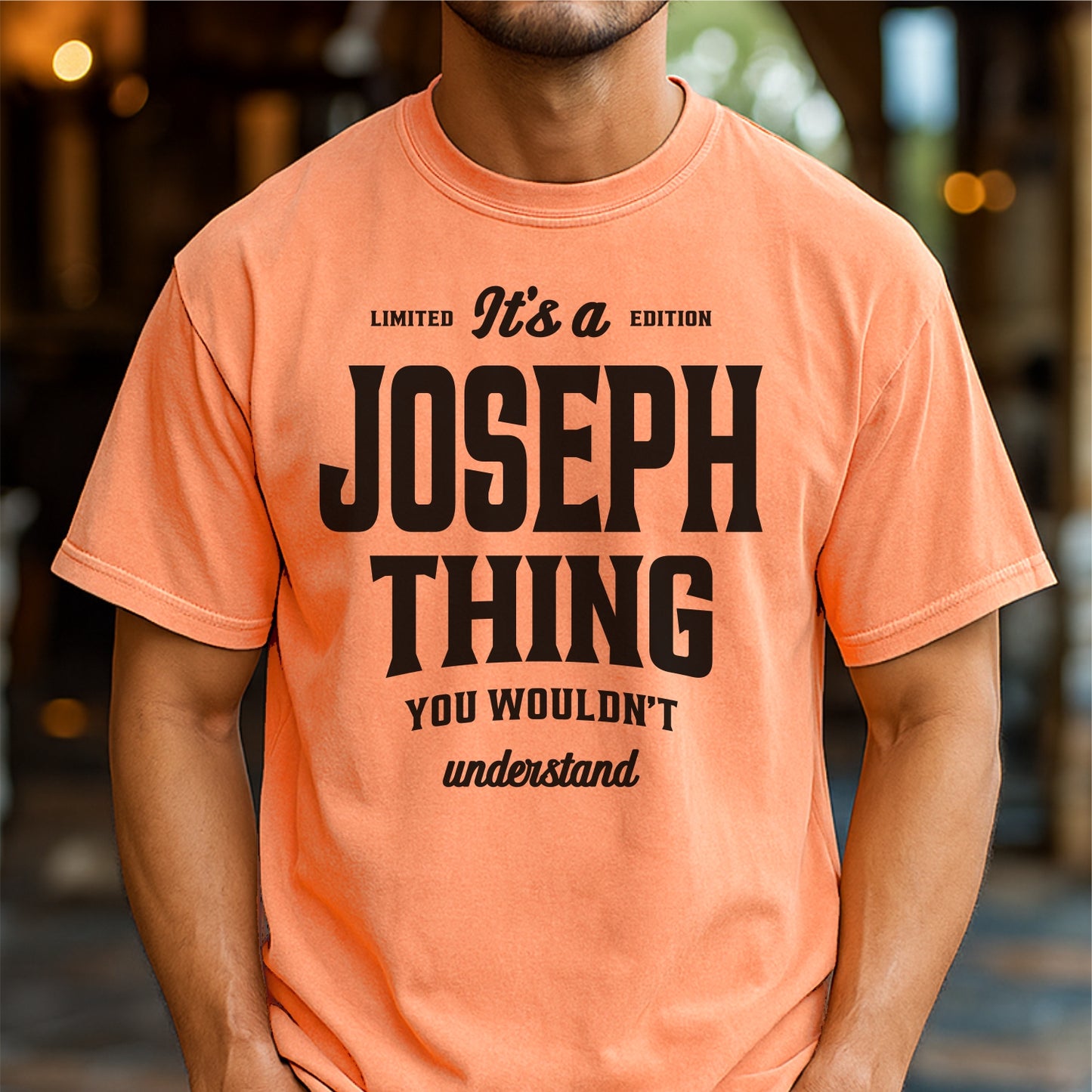 It’s a Joseph Thing You Wouldn’t Understand Unisex garment-dyed heavyweight t-shirt