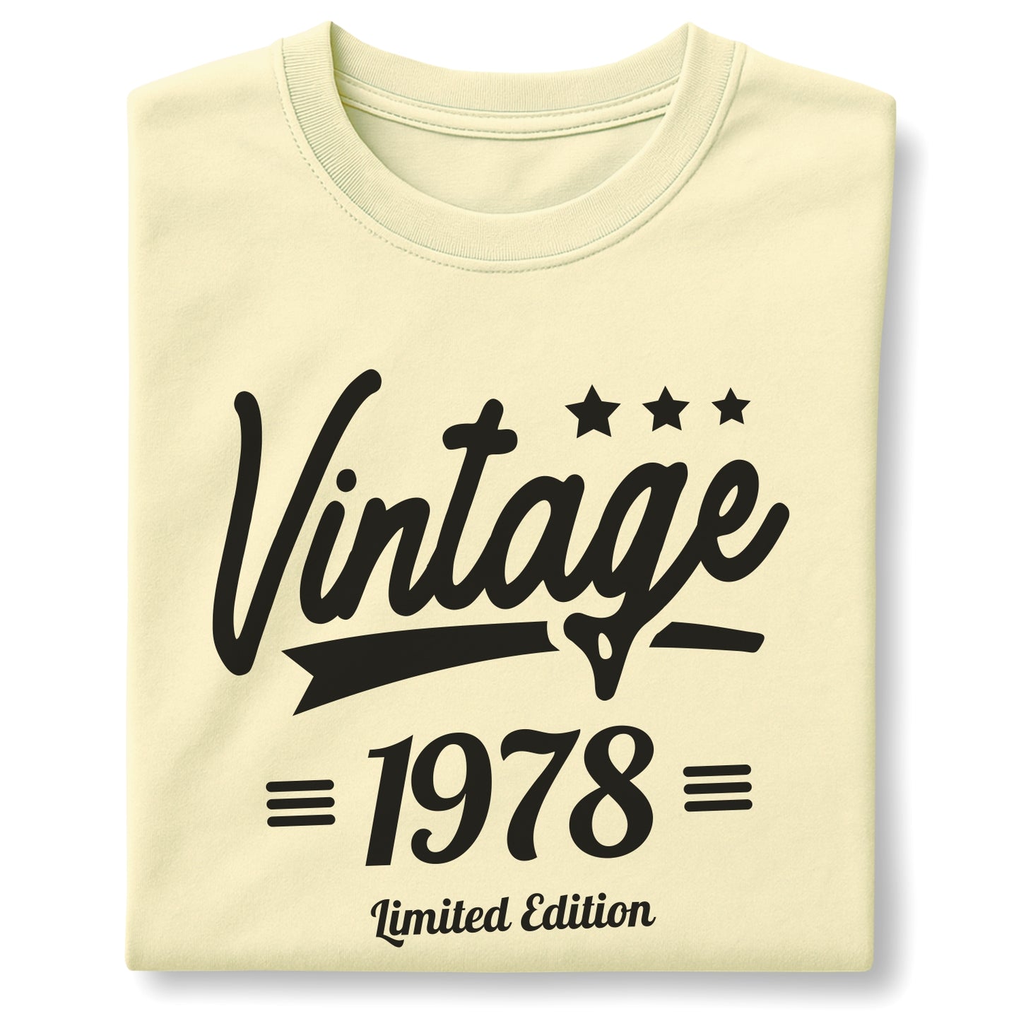 Vintage 1978 Limited Edition - Customizable Unisex garment-dyed heavyweight t-shirt