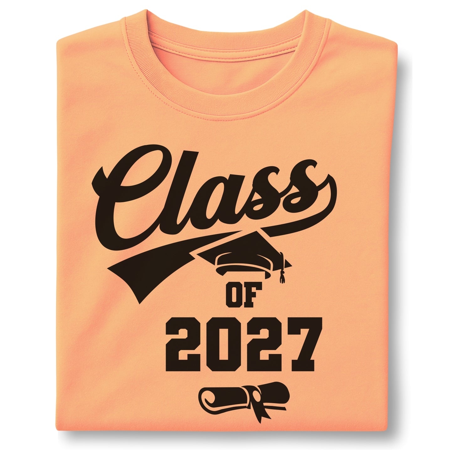 Class Of 2027 Graduation – Customizable Unisex garment-dyed heavyweight t-shirt