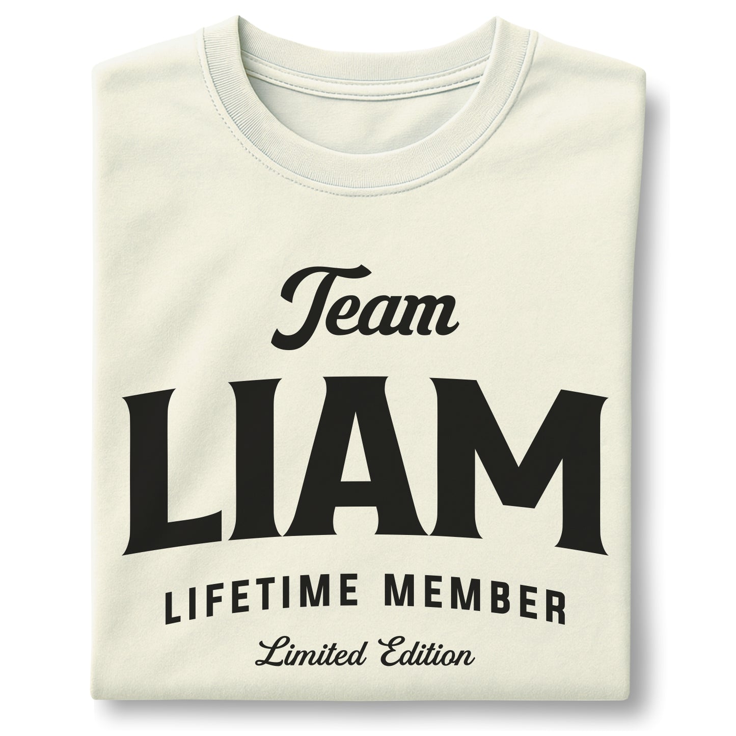 Team Liam Lifetime Member Customizable Unisex garment-dyed heavyweight t-shirt