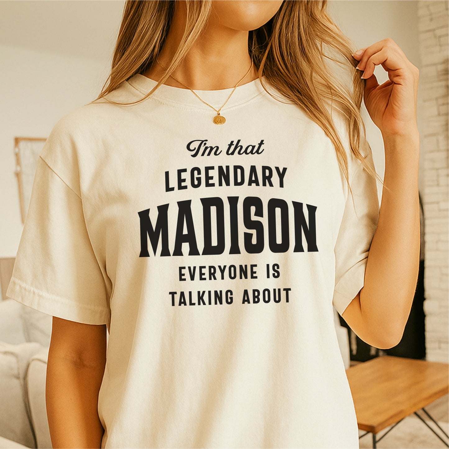 Legendary Madison Everyone's Talking About Customizable Unisex garment-dyed heavyweight t-shirt