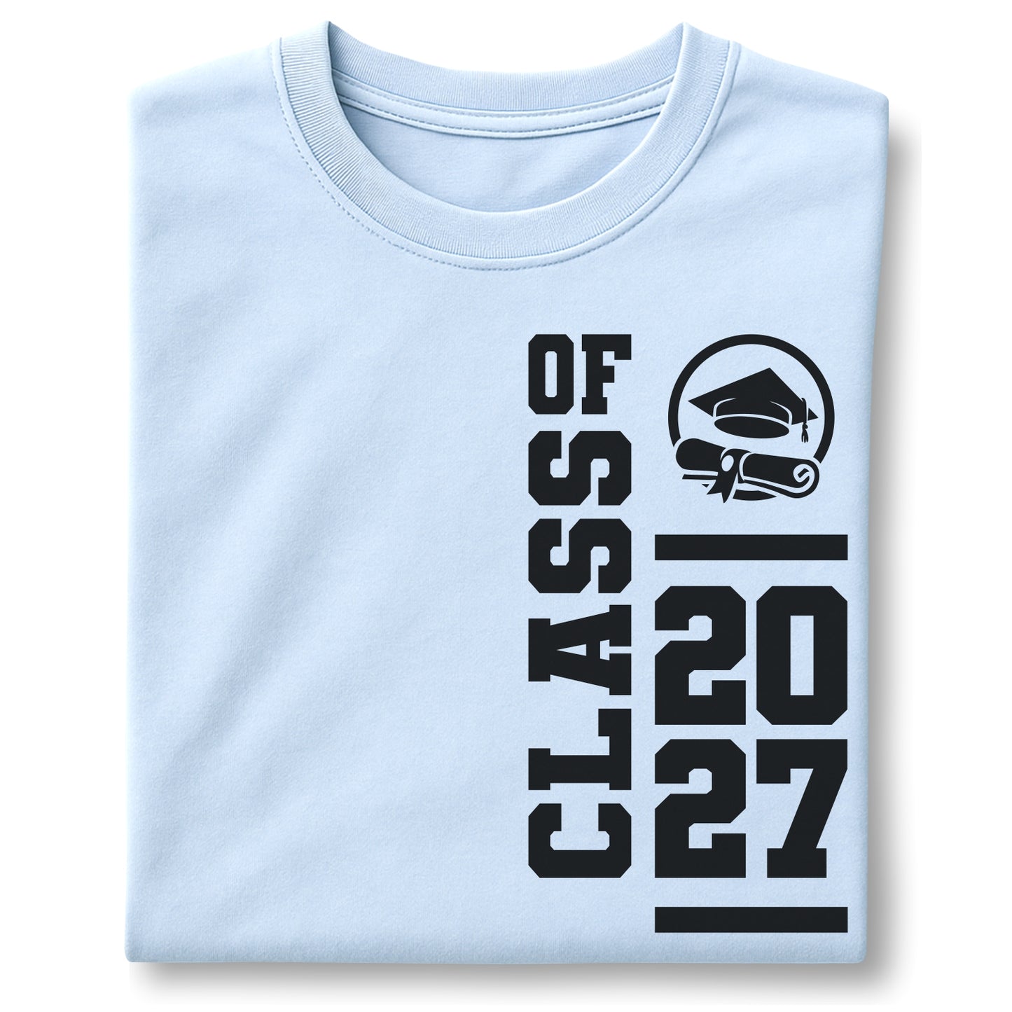 Class Of 2027 Graduation – Personalized Unisex garment-dyed heavyweight t-shirt