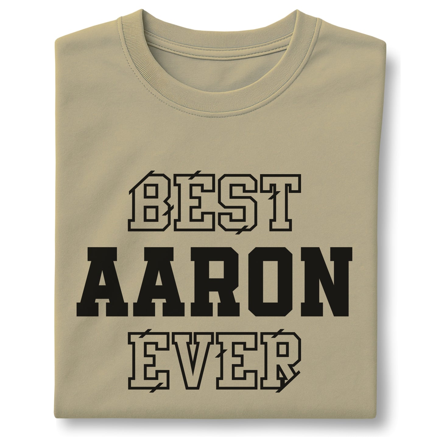 Best Aaron Ever Customizable Unisex garment-dyed heavyweight t-shirt