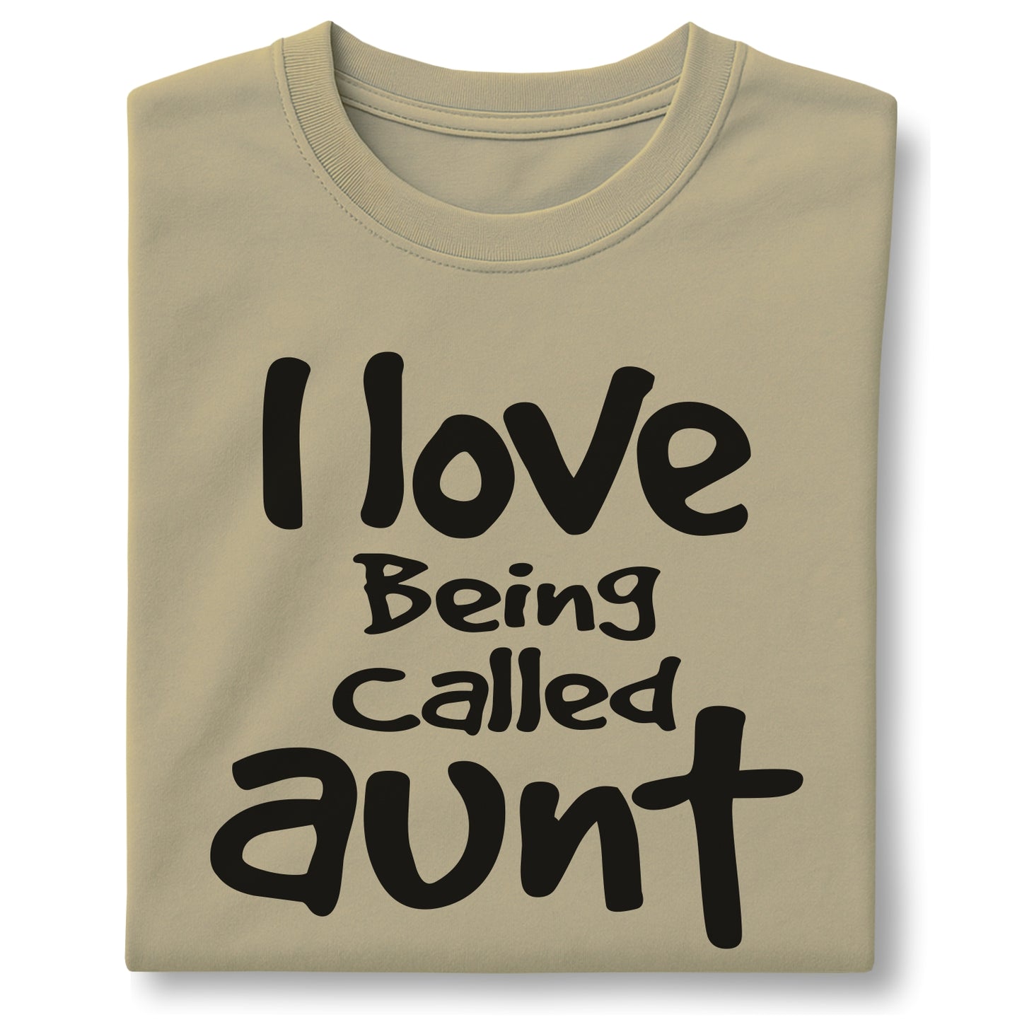 I Love Being Called Aunt customizable Unisex garment-dyed heavyweight t-shirt