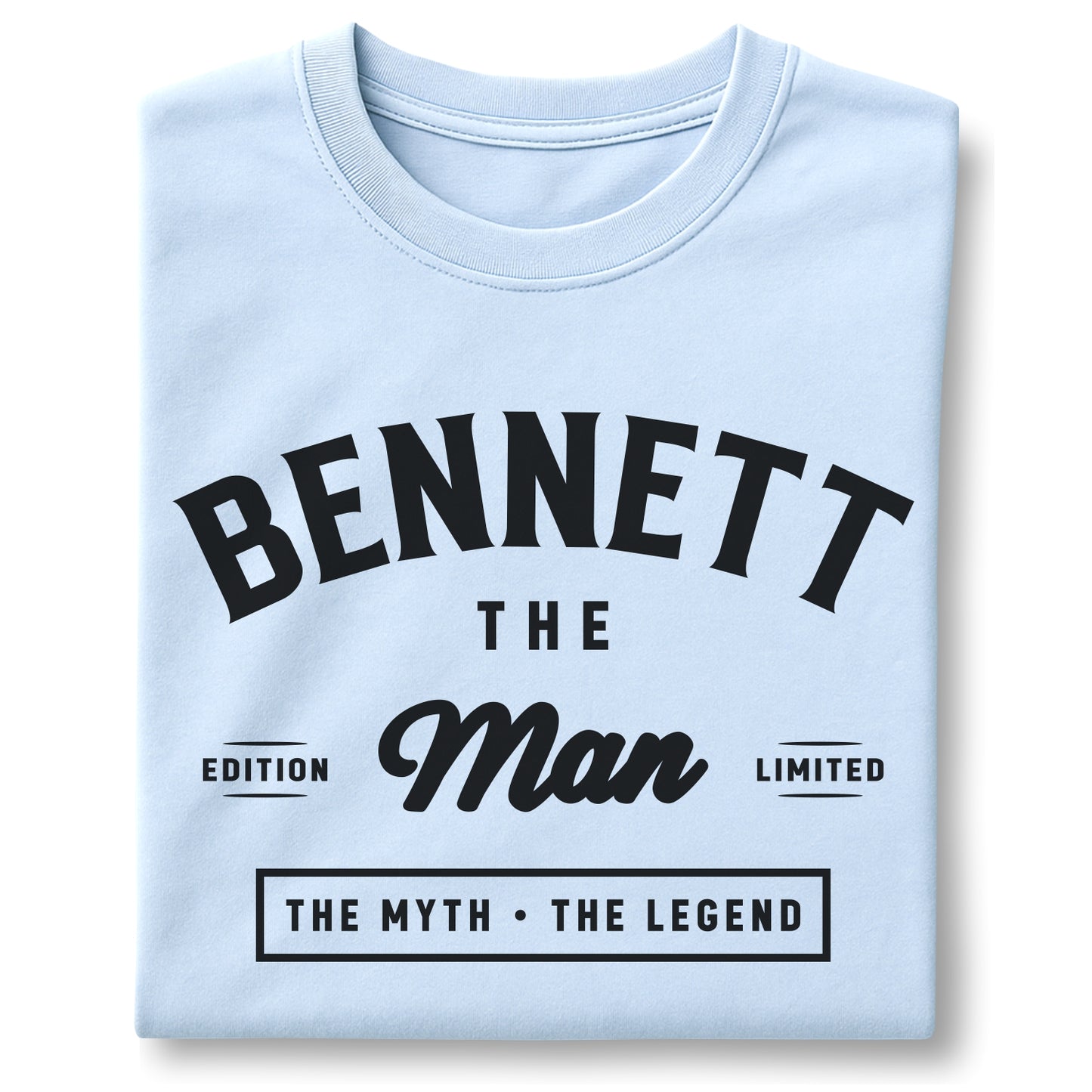 Bennett The Man The Myth The Legend Customizable Unisex garment-dyed heavyweight t-shirt
