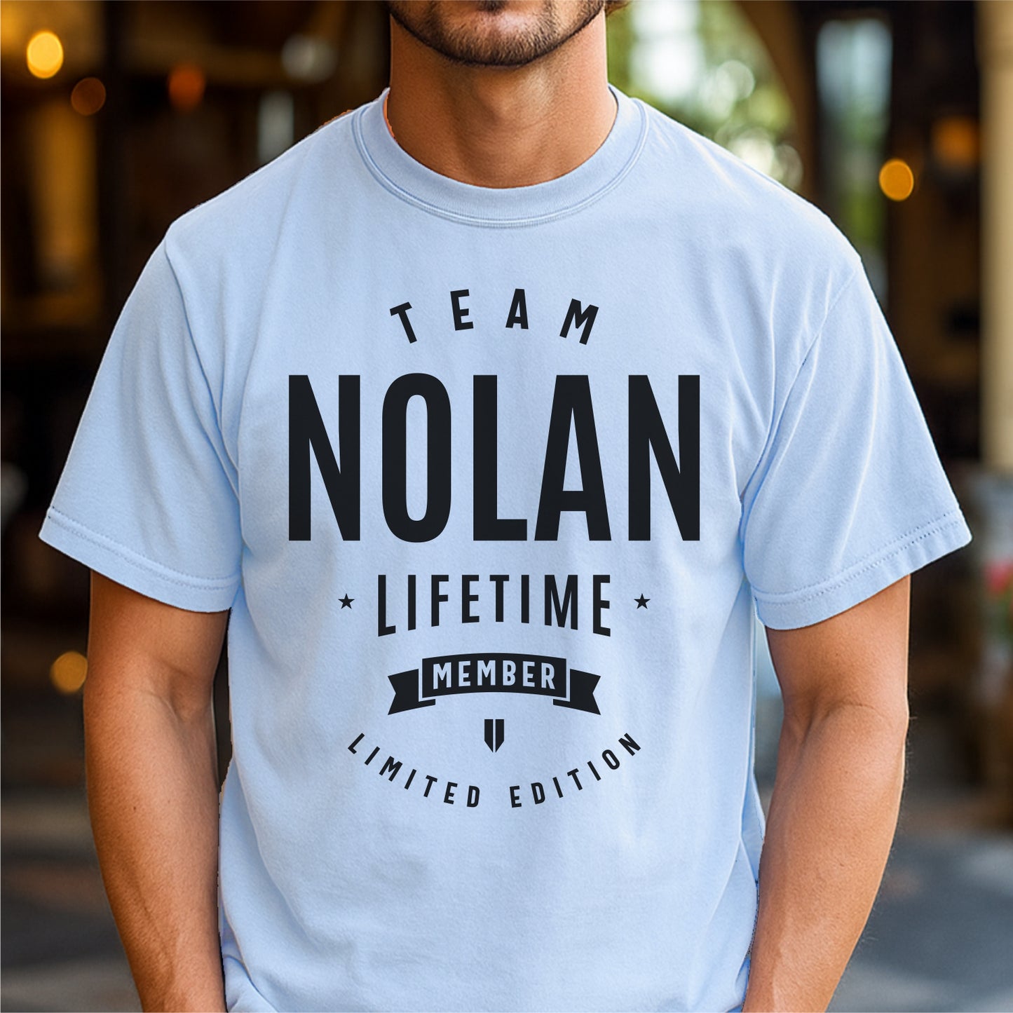Team Nolan Lifetime Member Customizable Unisex garment-dyed heavyweight t-shirt