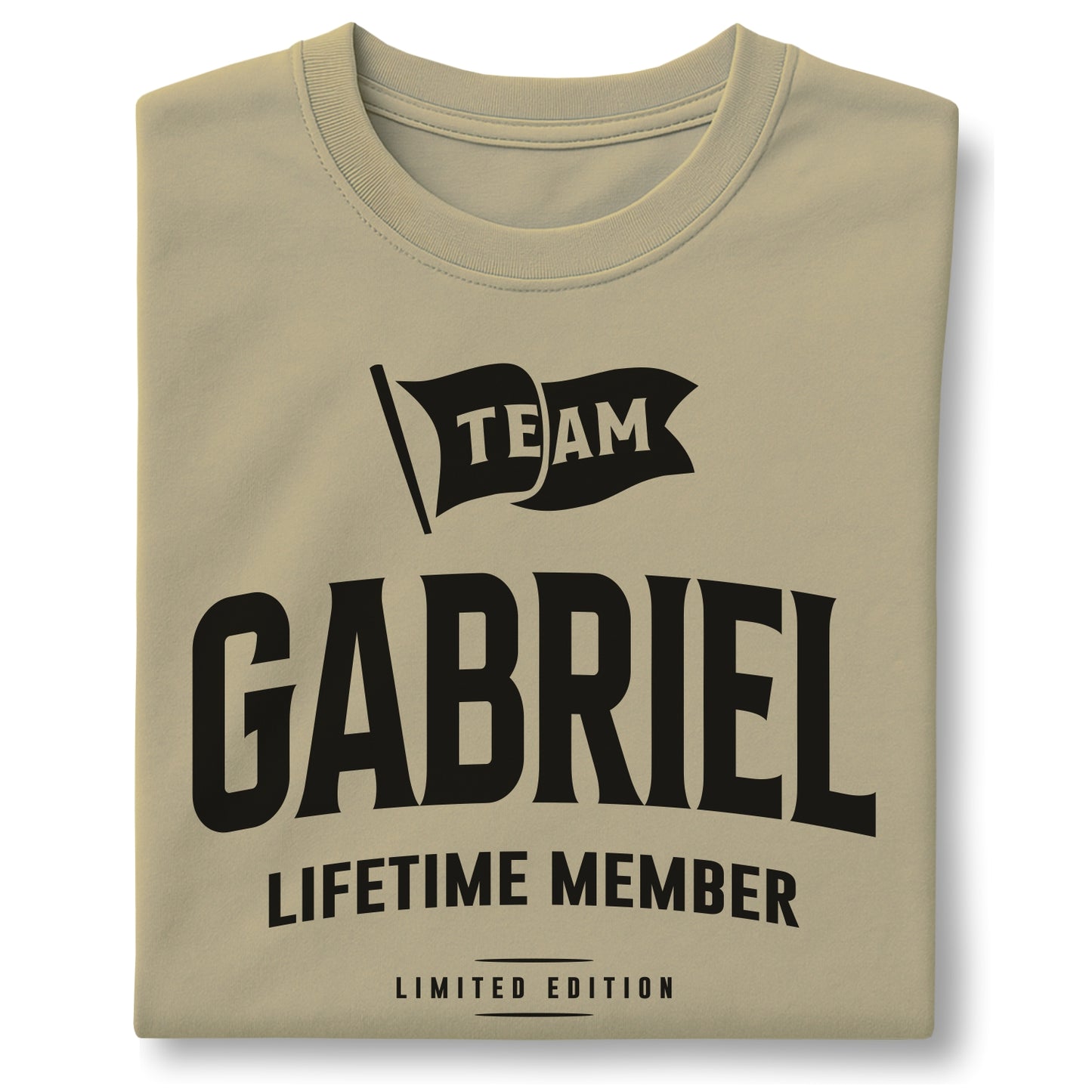Team Gabriel Lifetime Member Customizable Unisex garment-dyed heavyweight t-shirt