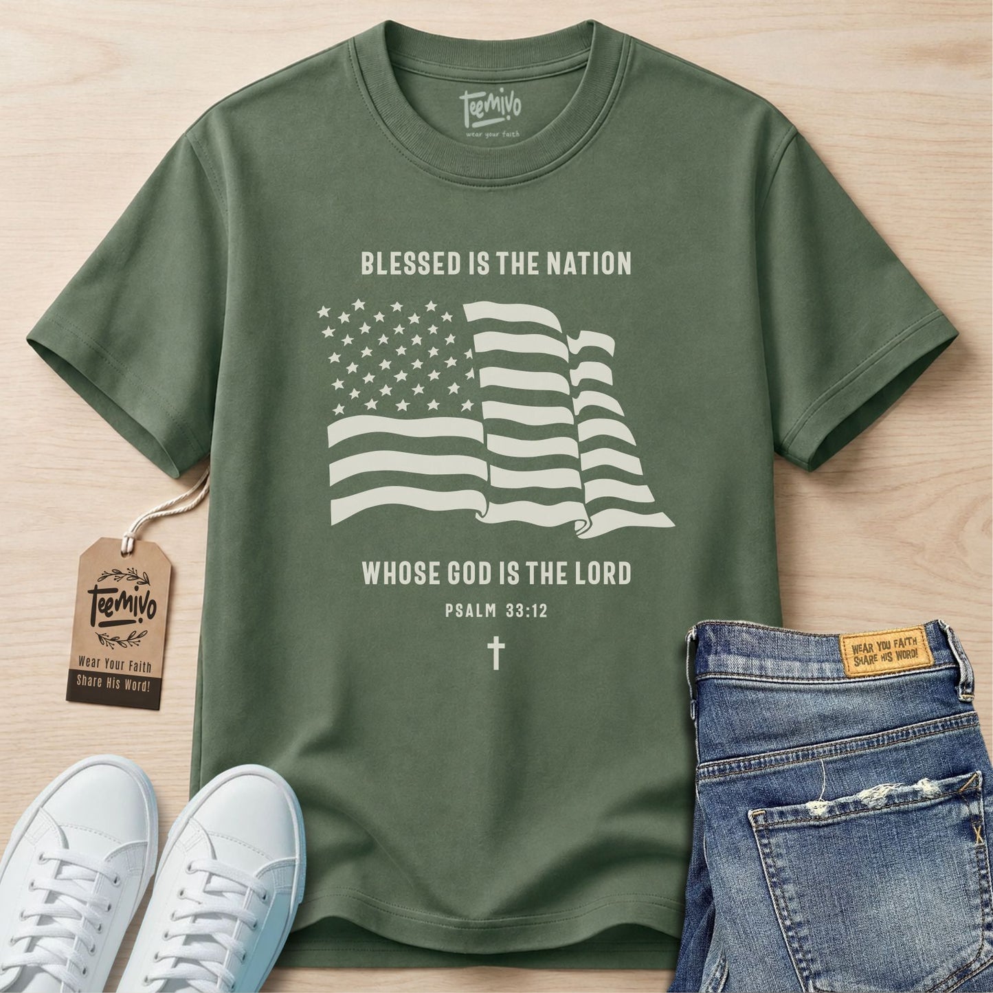 Blessed Is The Nation T-Shirt