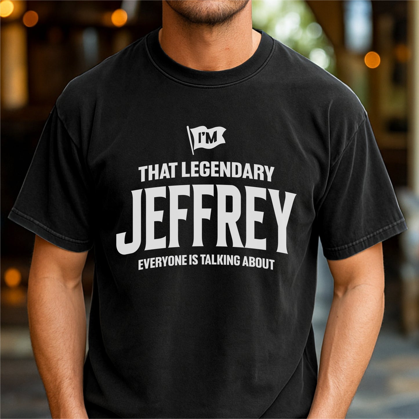 Legendary Jeffrey Everyone's Talking About Customizable Unisex garment-dyed heavyweight t-shirt