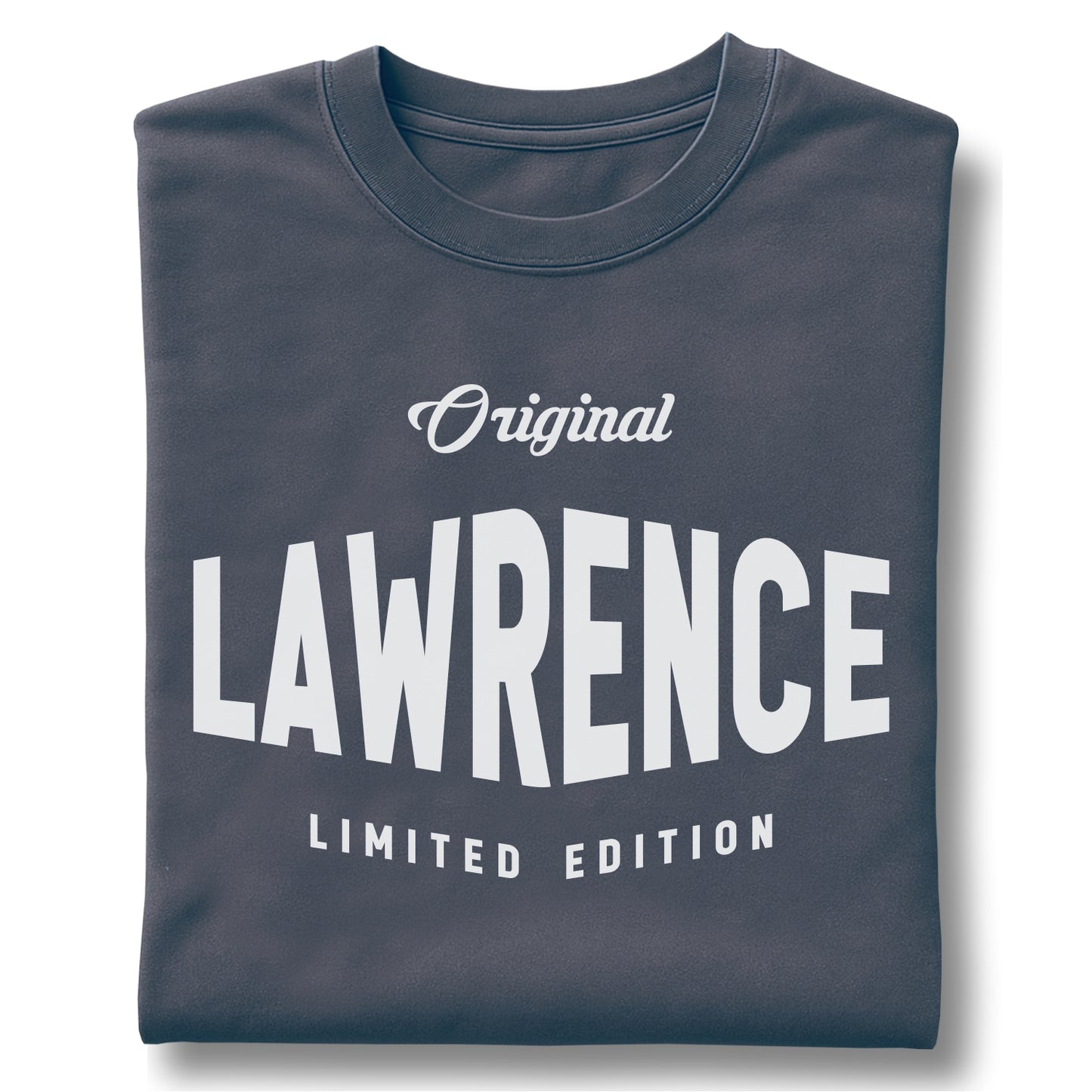 Original Lawrence Limited Edition Customizable Unisex garment-dyed heavyweight t-shirt