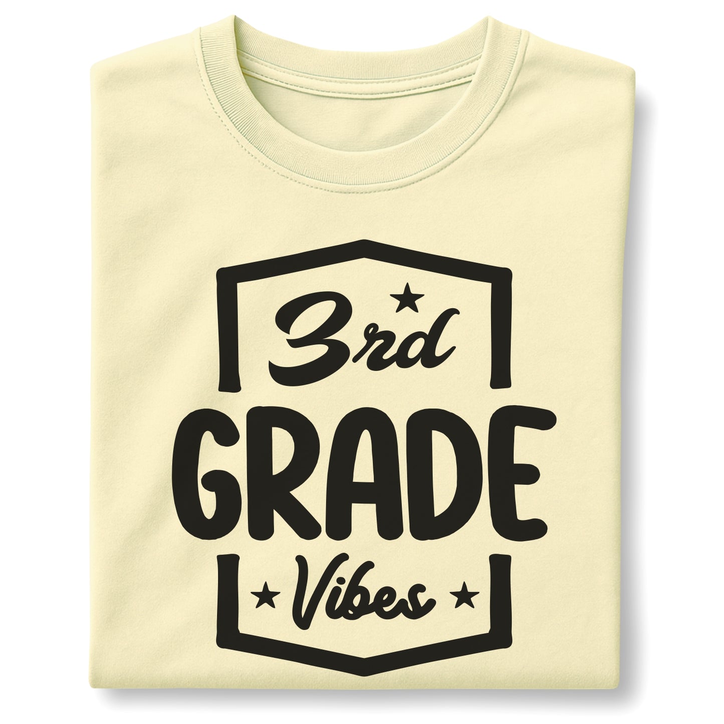 3rd Grade Vibes - Customizable Unisex garment-dyed heavyweight t-shirt