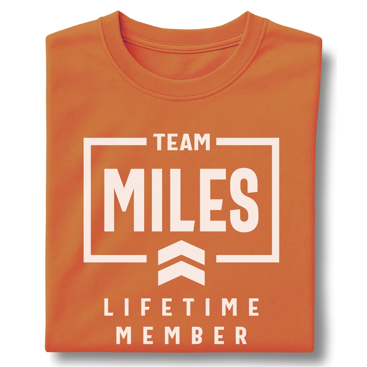 Team Miles Lifetime Member Customizable Unisex garment-dyed heavyweight t-shirt
