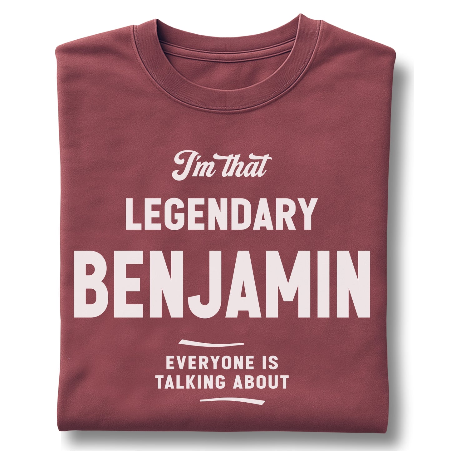Legendary Benjamin Everyone's Talking About Unisex garment-dyed heavyweight t-shirt