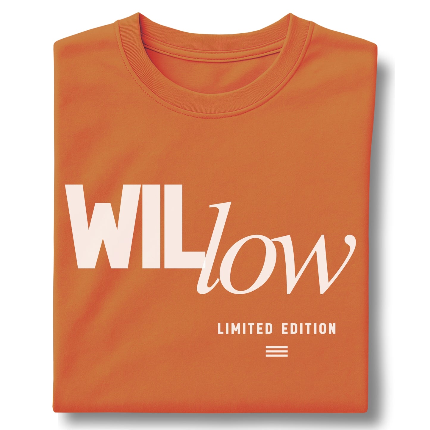 Willow Design Limited Edition Customizable Unisex garment-dyed heavyweight t-shirt