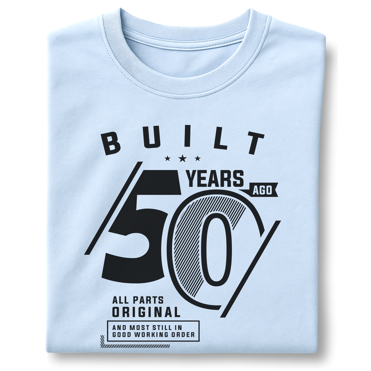 Built 50 Years Ago - Customizable unisex garment-dyed heavyweight t-shirt