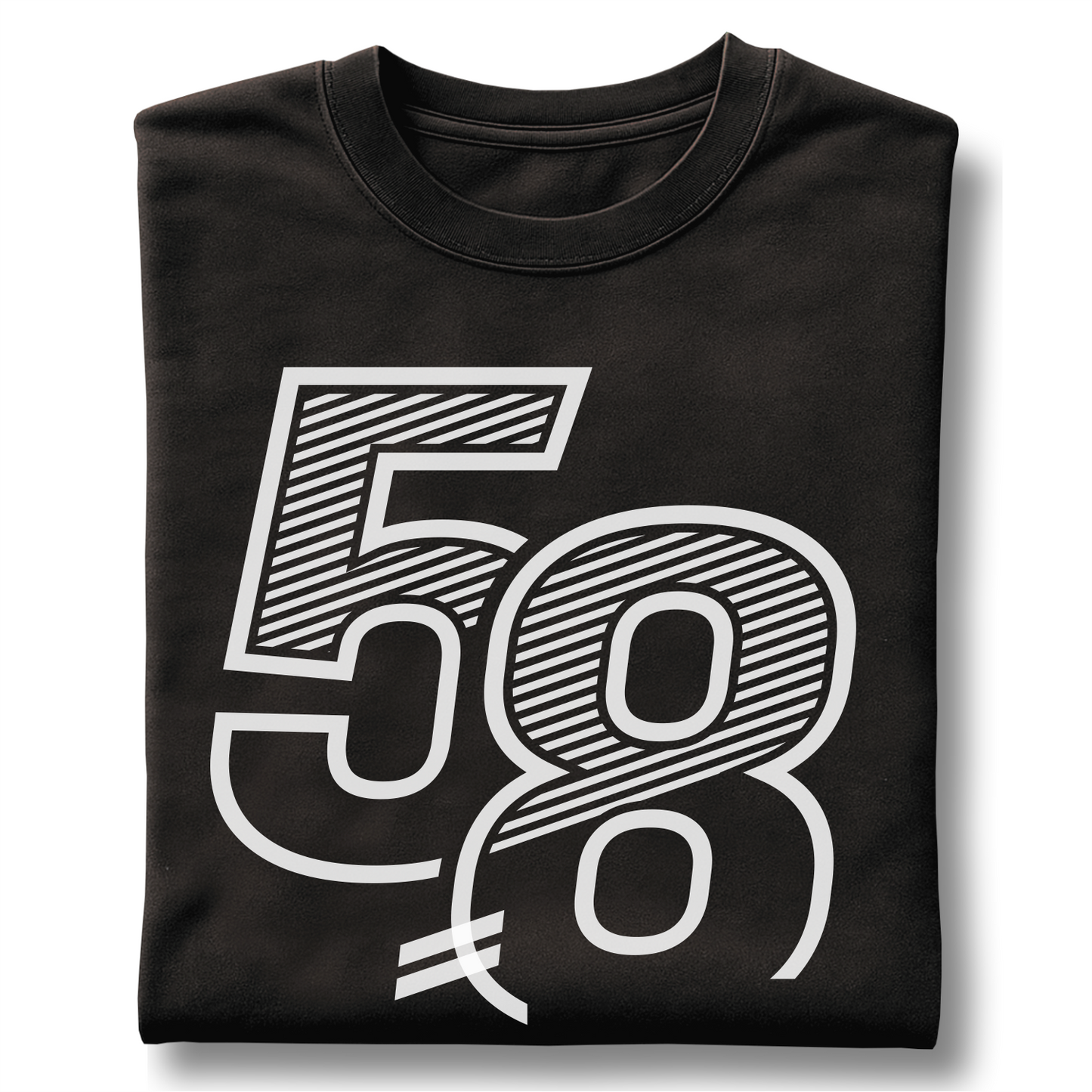 58 Years - Number 58 - Customizable unisex garment-dyed heavyweight t-shirt