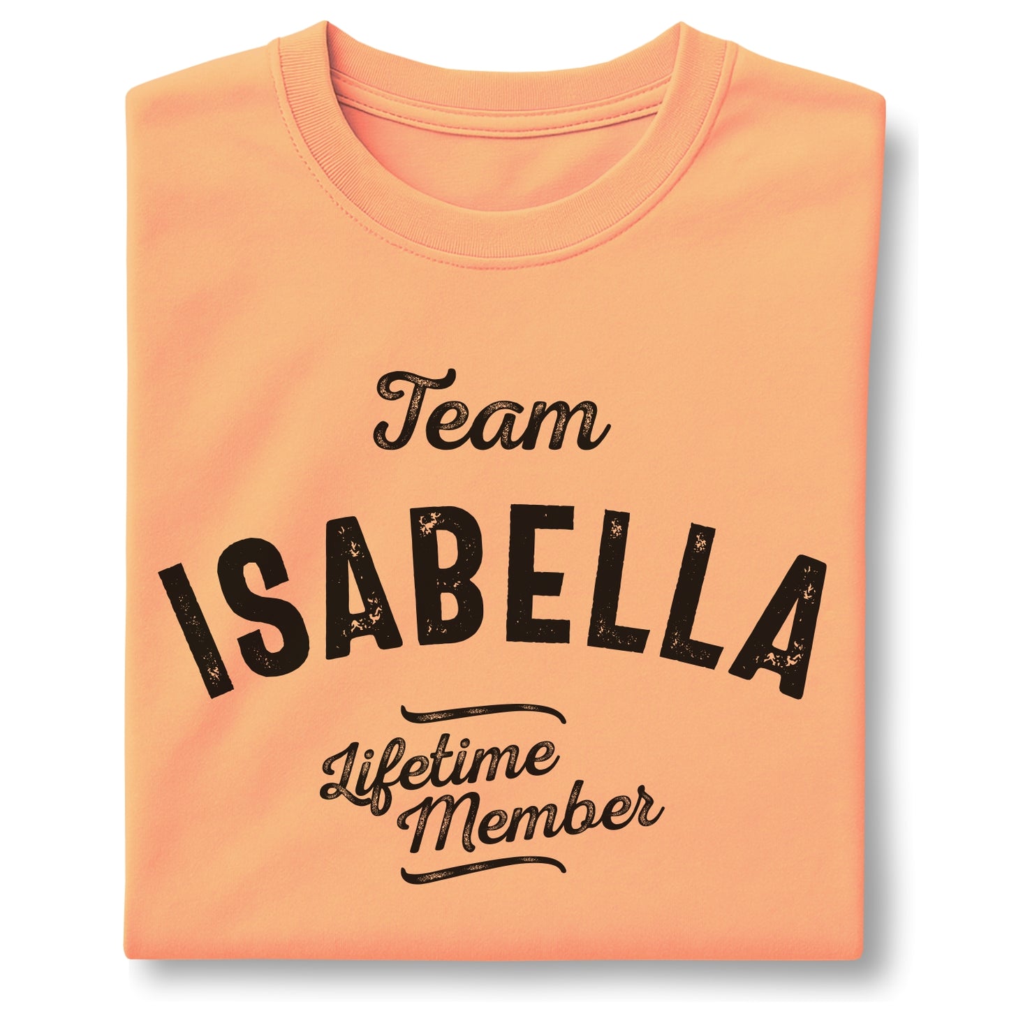 Team Isabella Lifetime Member Customizable Unisex garment-dyed heavyweight t-shirt