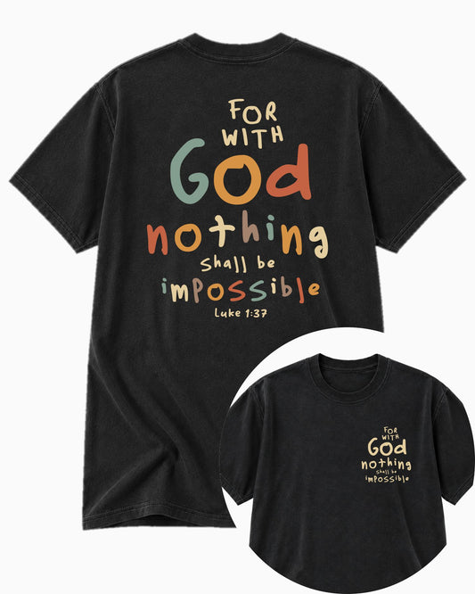 Unisex inspirational Christian T-shirt