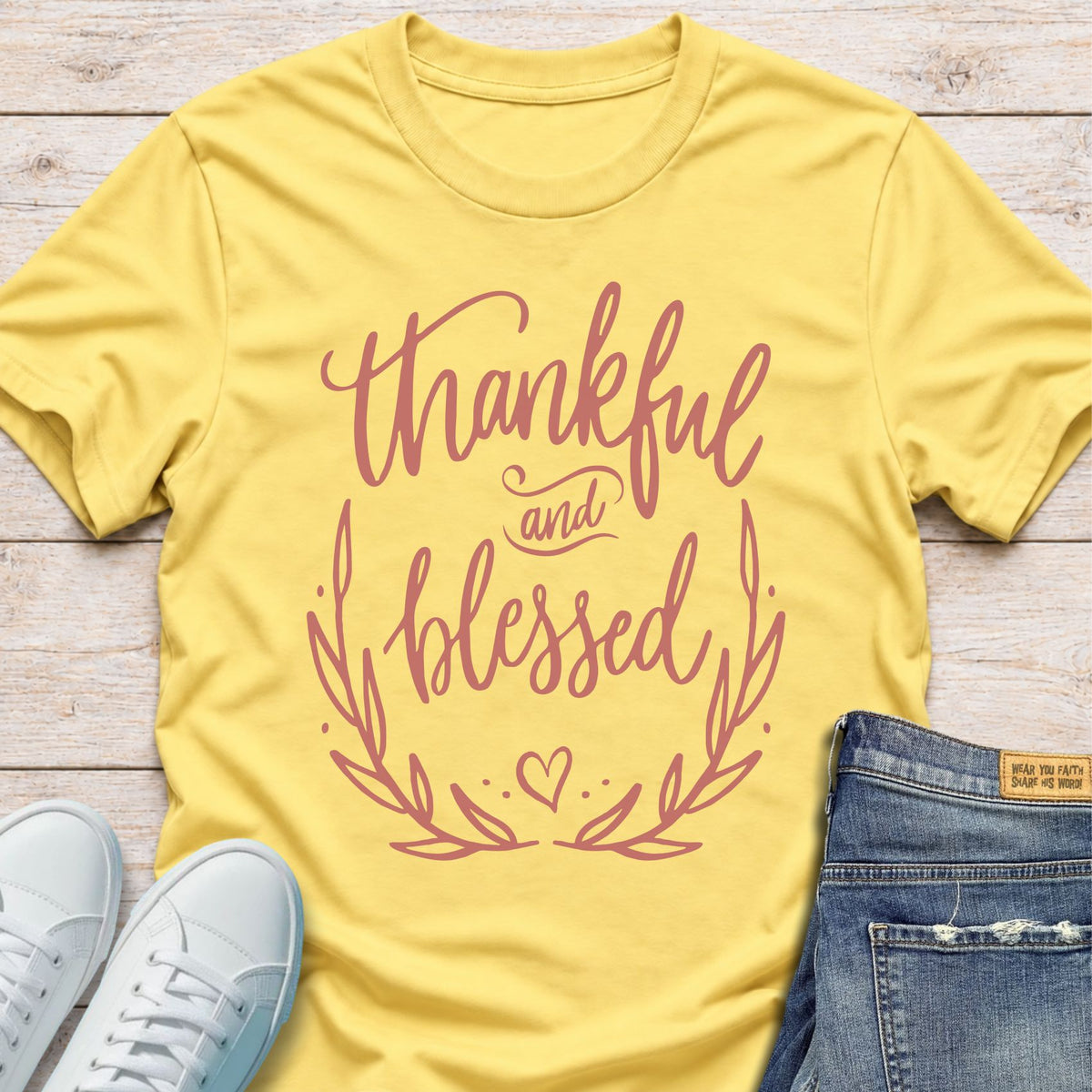 Thankful and Blessed T-Shirt