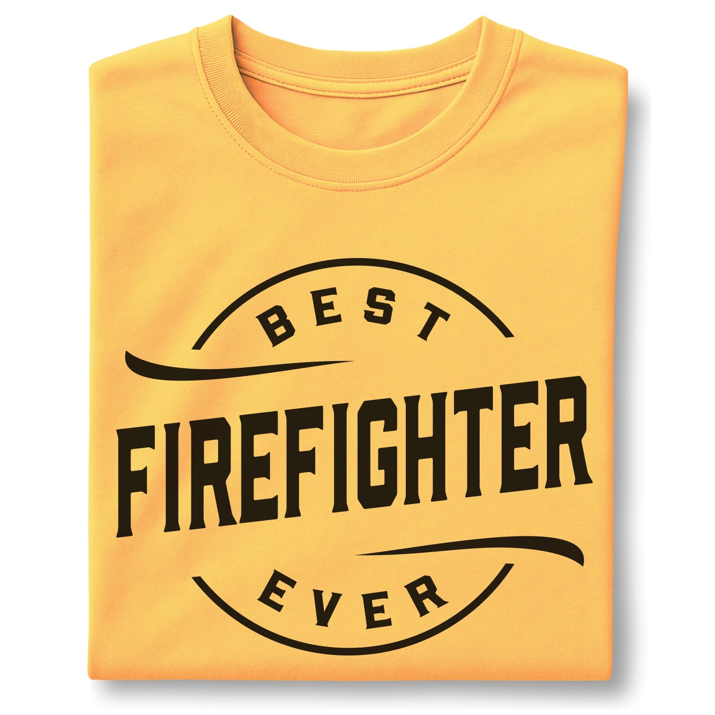 Best Firefighter Ever Hero Pride - Customizable unisex garment-dyed heavyweight t-shirt