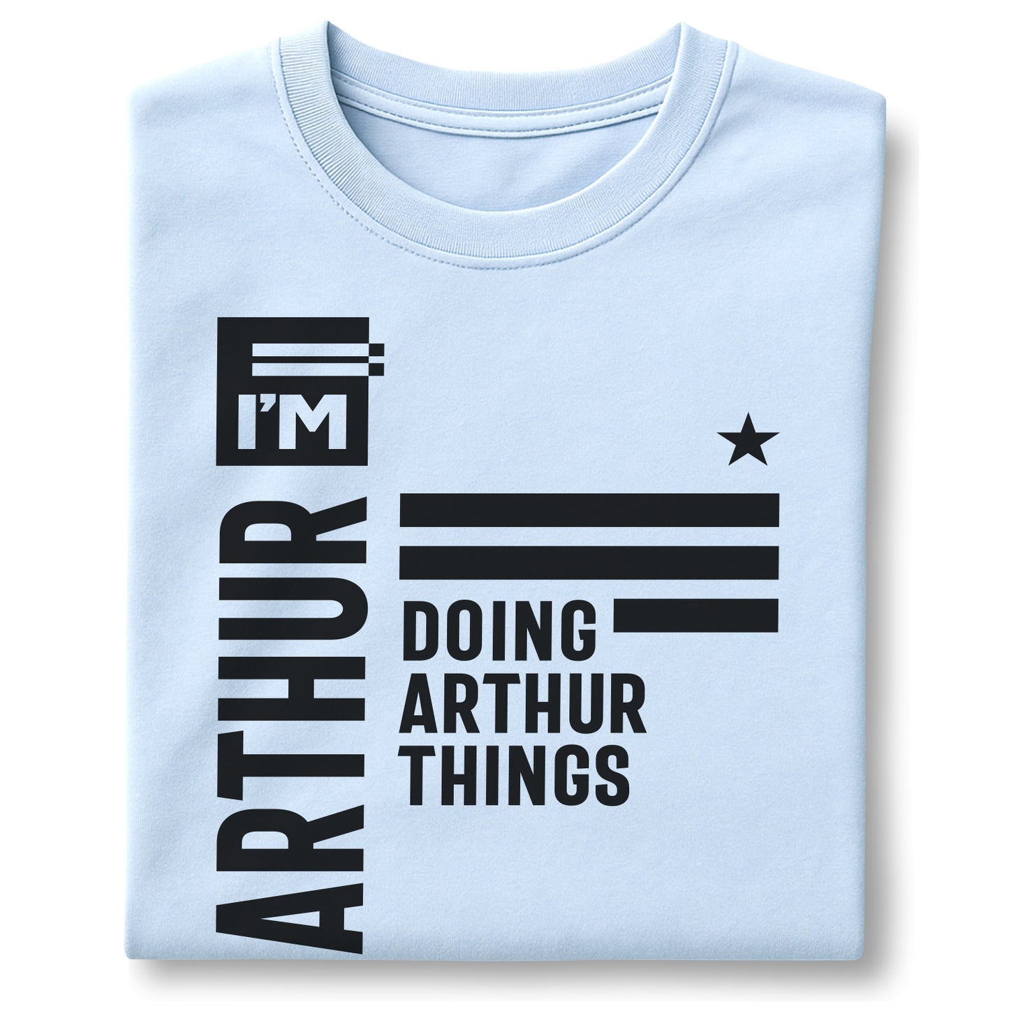 I'm Arthur Doing Arthur Thing Customizable Unisex garment-dyed heavyweight t-shirt