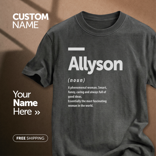 Customize This Design With Your Name!