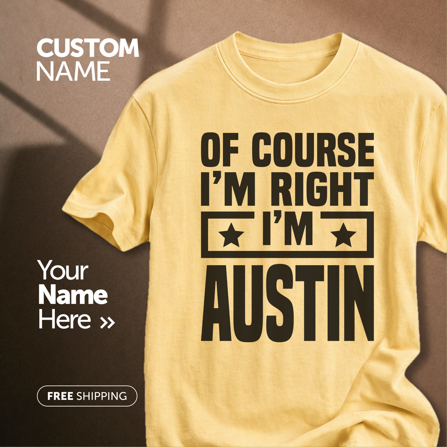 Customize This Design With Your Name!