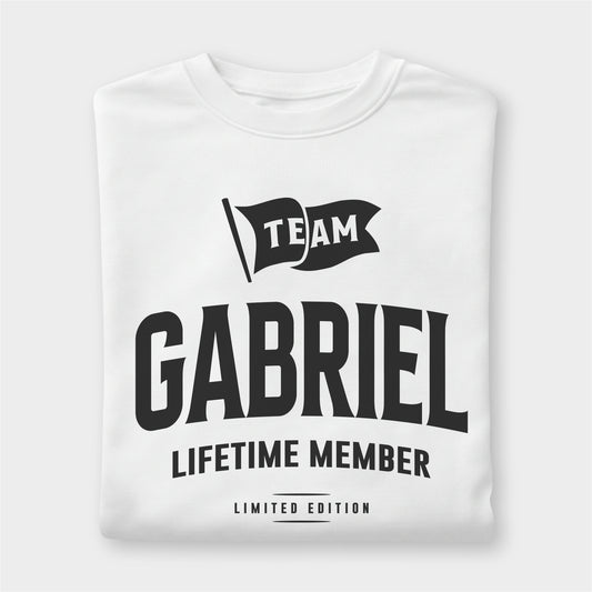 Custom Name - Team Gabriel Lifetime Member unisex classic tee
