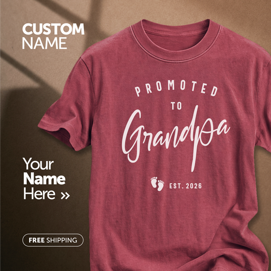 Custom Grandpa T-shirt