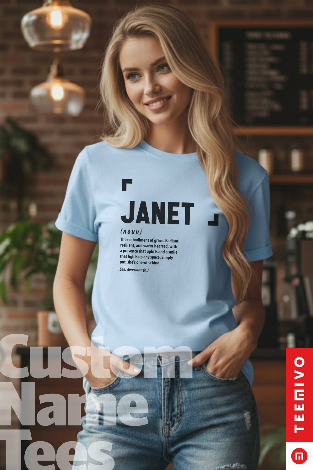 Custom Name - Helen Definition unisex classic tee