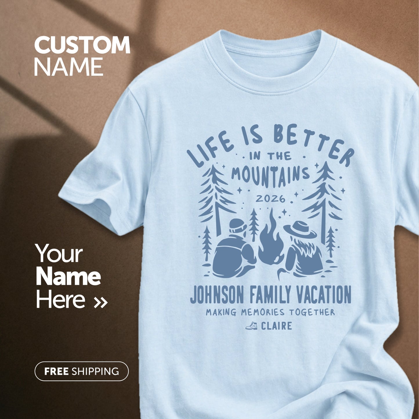 Johnson Family Vacation - Customize This Design