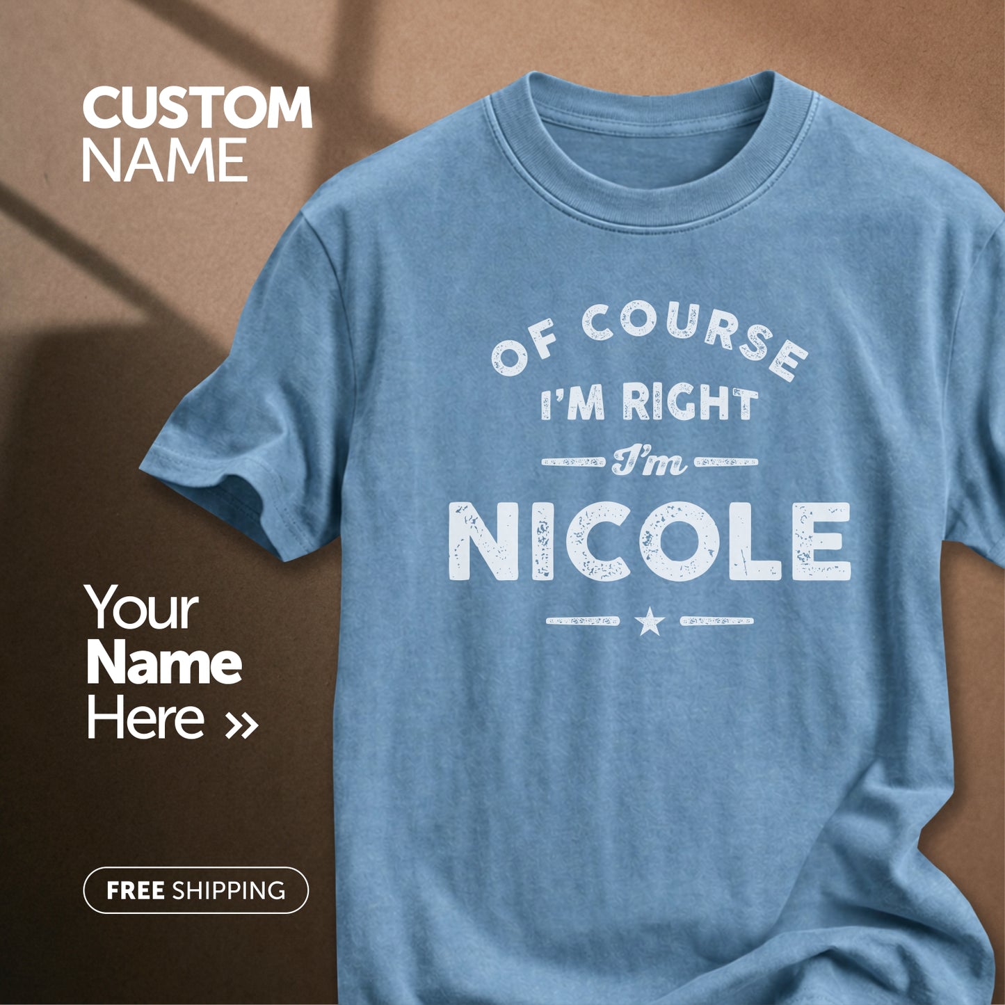Customize This Design With Your Name!