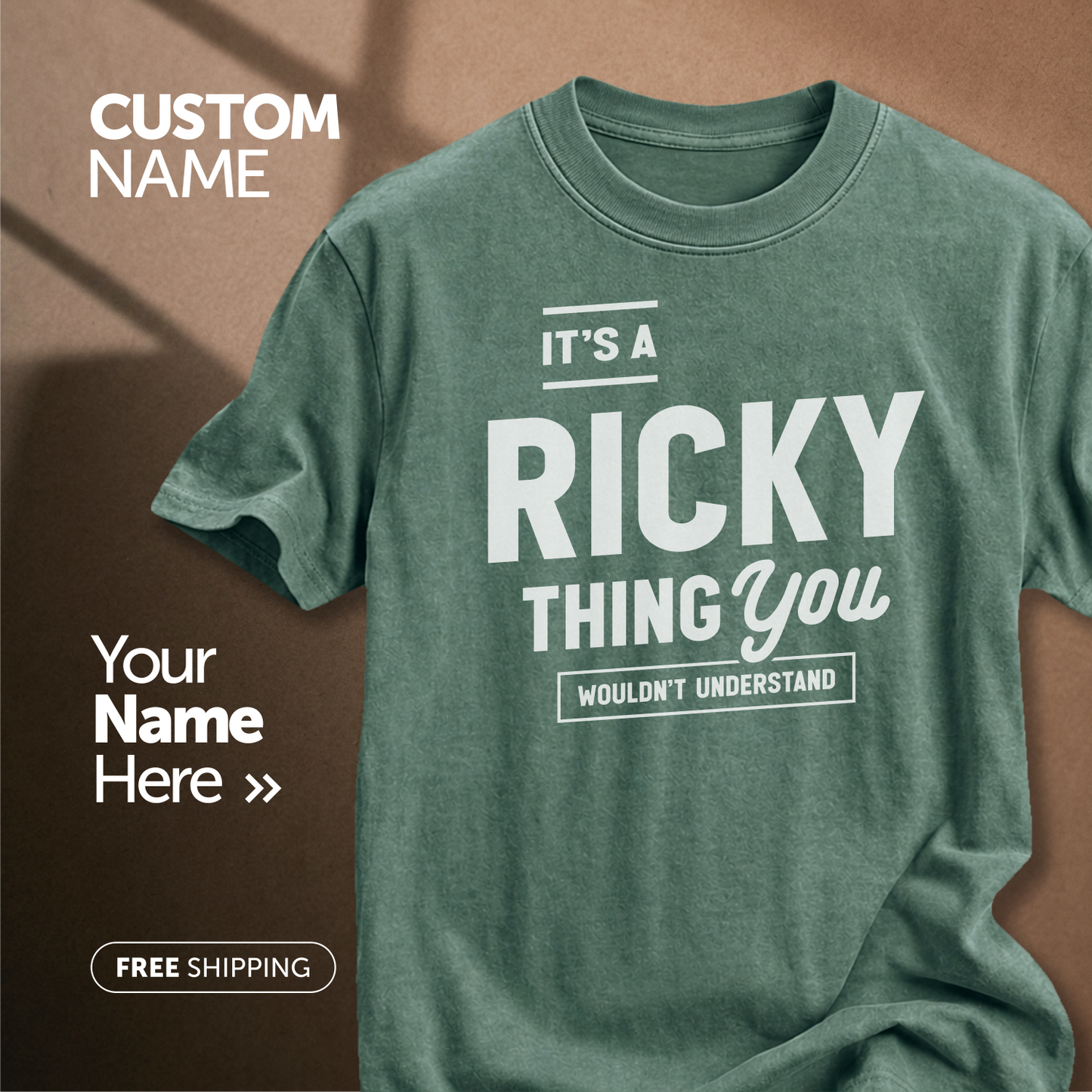 Customize This Design With Your Name!
