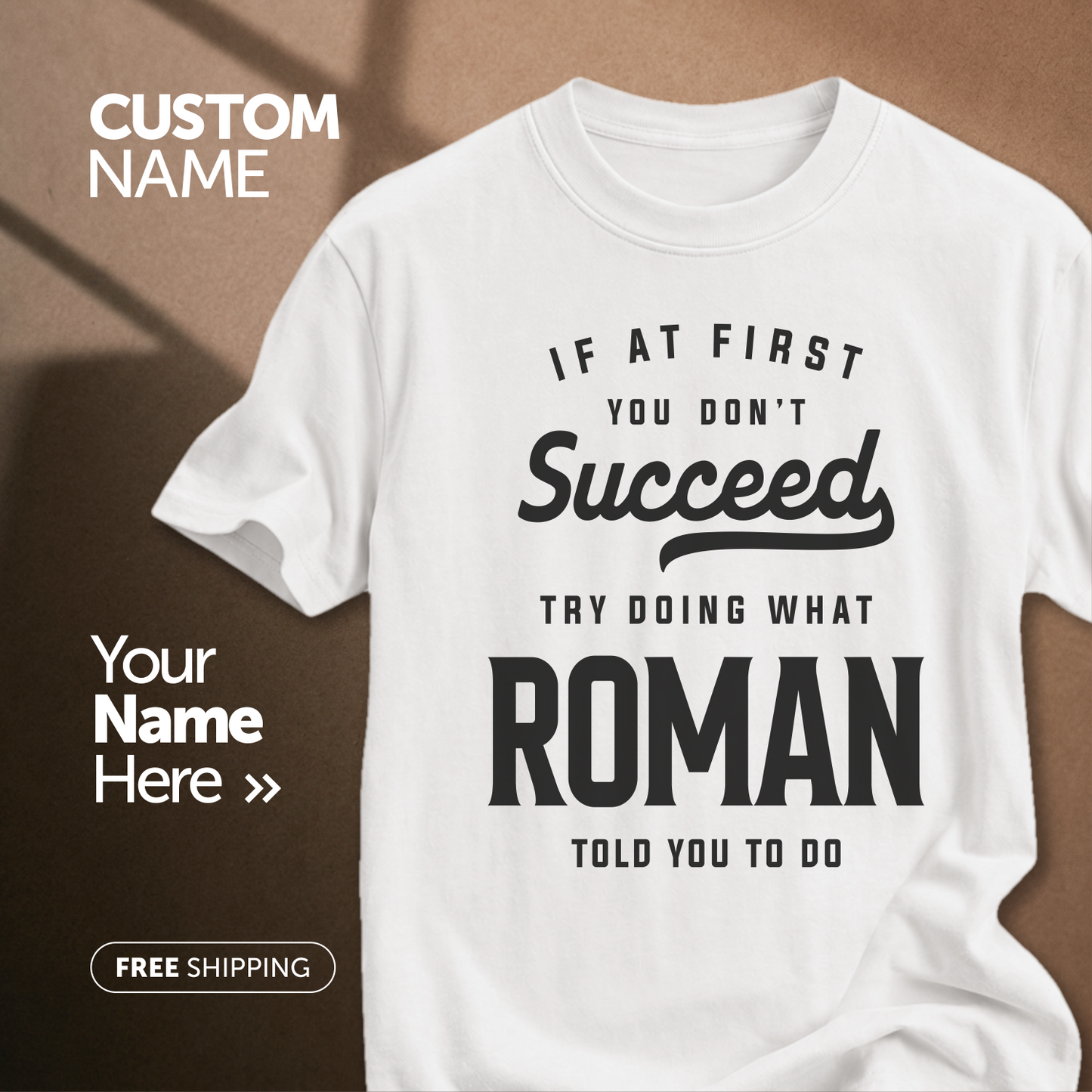 Customize This Design With Your Name!
