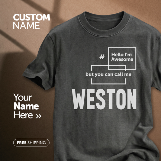 Customize This Design With Your Name!